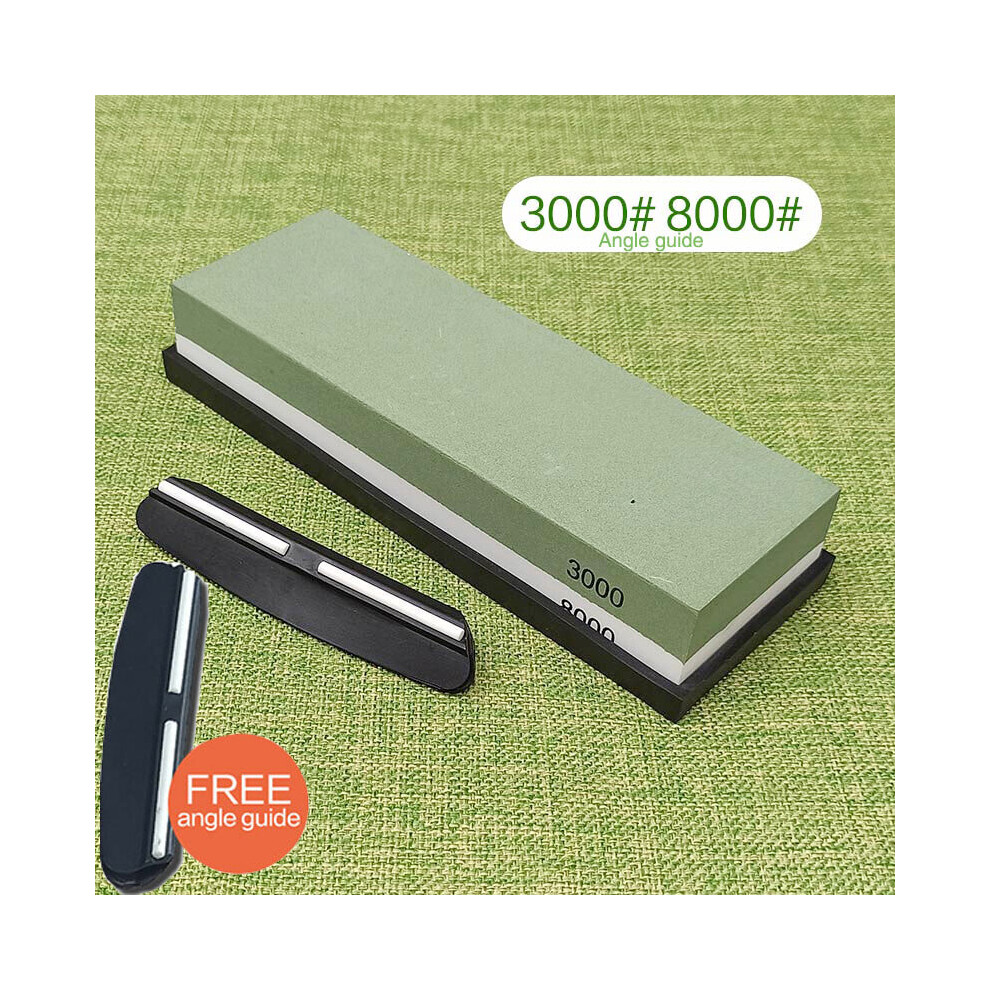 (A-3000 8000 2Kc M) Professional Knife Grinder Knife Sharpening Stone Grit White Corundum 1000/3000 2000/5000 Whetstone Sharpener Multi-Stage 4853843689255