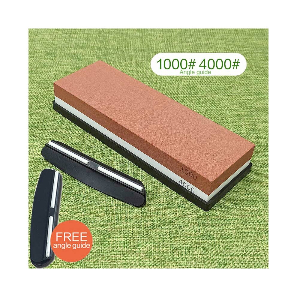 (A-1000 4000 2Kc M) Professional Knife Grinder Knife Sharpening Stone Grit White Corundum 1000/3000 2000/5000 Whetstone Sharpener Multi-Stage 4853843689194