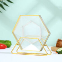 (a-White) 1PCS Creative Dinner Plate PET Plastic Plate Steak Fruit Nuts Tray Salad Bowl Snack Dishes Bone Plate Home Kitchen Tableware