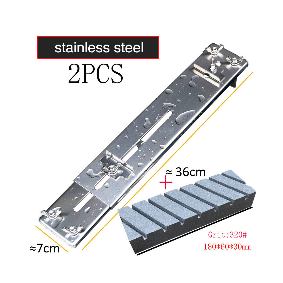 (A-Hdls 320Grit Hengwen) Base Correction Stone Correction Stone Repair Stone Sharpener Whetstone Plate Sharpener Whetstone Coarse Grinding For Knife 4853843676514