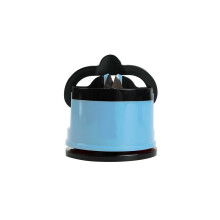 (a-Blue) NUOTEN Brand Suction Knife Sharpener Sharpening Tool Easy and Safe to Sharpens Kitchen Chef Knives Damascus Knife Sharpener