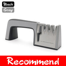 (a-Recommend knife sharpener) 4in1 Knife Sharpener Sharpening Stone multifunction Grinding Scissors Kitchen Knives tool Diamond Ceramic Sharpeners Whetstone