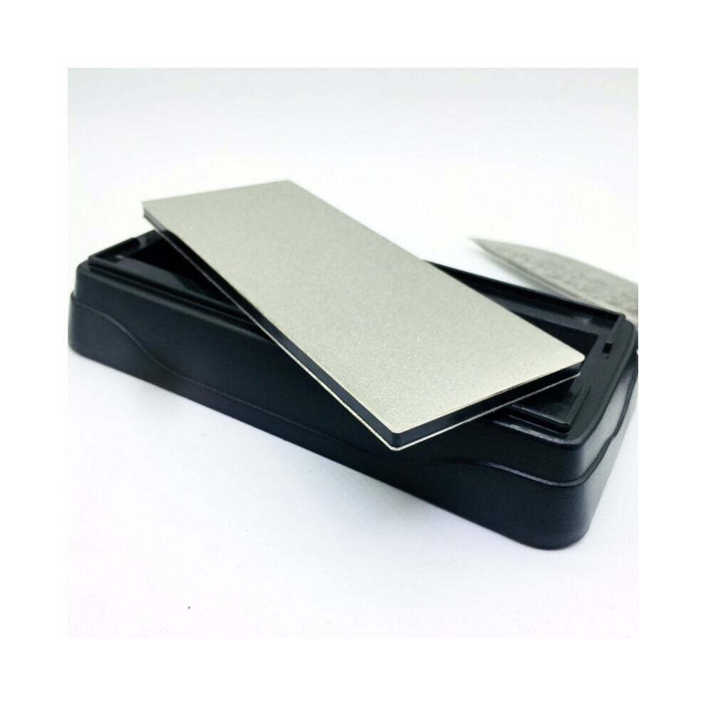 600/1500 Grit Diamond Whetstone Knife Sharpening Stone Kitchen Chef Knife Grinding Sharpening Grindstone System 4853843698974