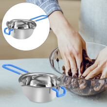 Pot Melting Chocolate Boiler Double Candy Metal Stainless Steel Cheese Dessert Butter Pan Warmer Melt Fondue Bowl Caramel Making