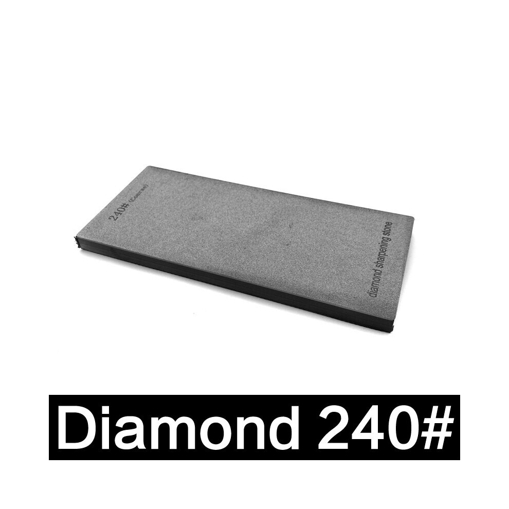 (A-1Pieces Grit 240 As Shown) 80 240 600 1000 2000 3000 Grit Diamond Knife Sharpener Diamond Sharpening Stones Whetstone Kitchen Tools 4853843774890
