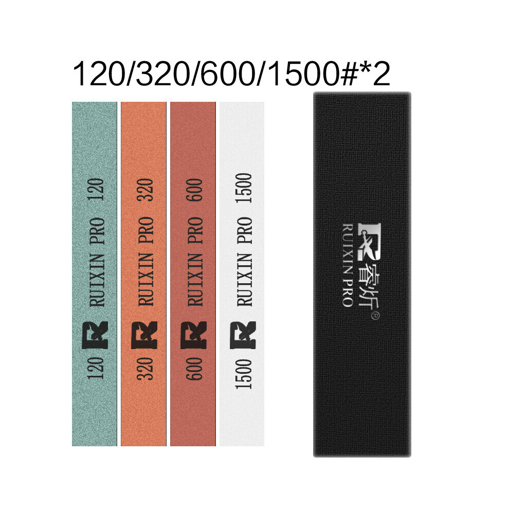 (A-2Pcs Set Sharpening Stone) Sharpening Stone Kitchen Knife Sharpener Fixed Angle Sharpener System Tool White Corundum Whetstone Knife Sharpener Prof 4853843697311
