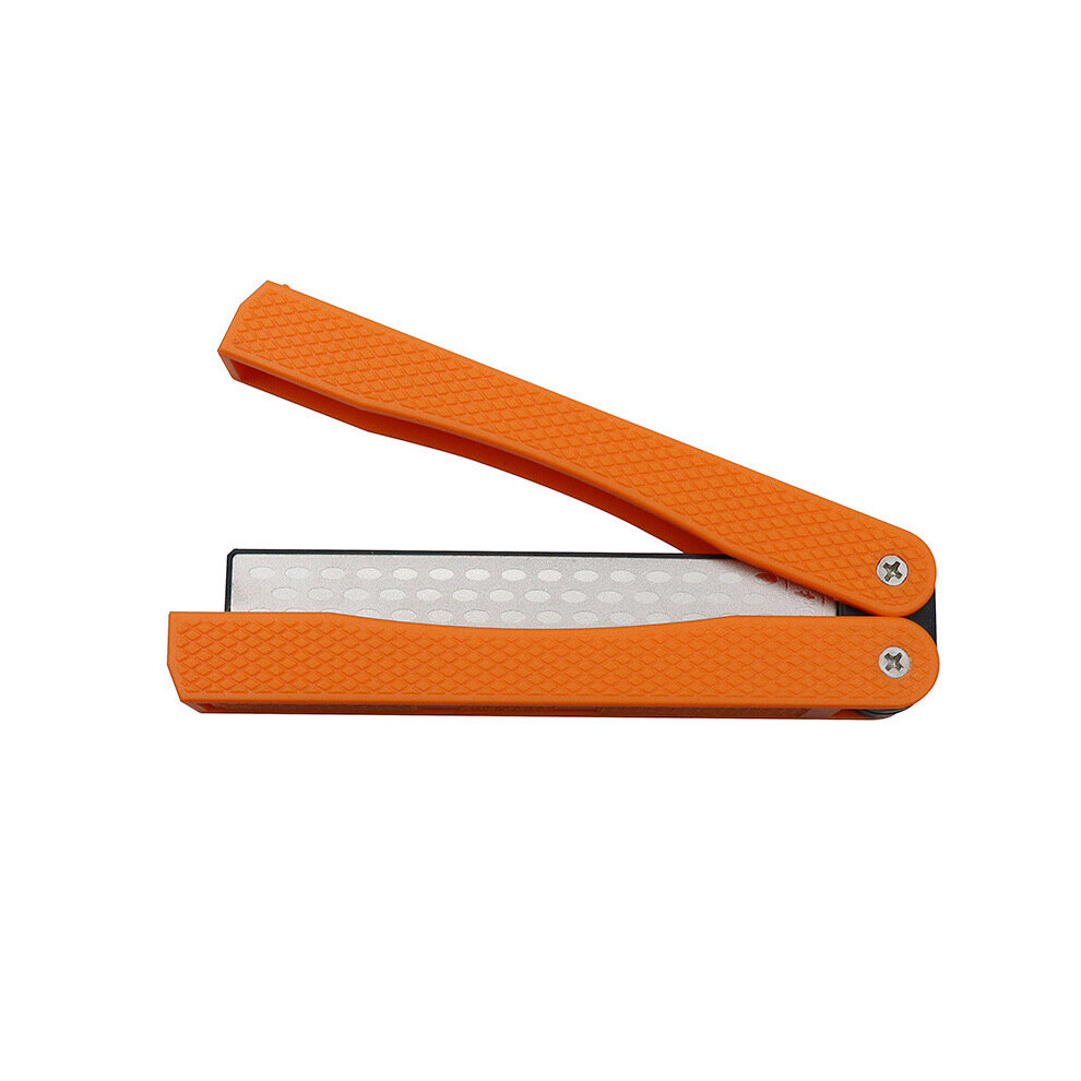 (A-D 1Pc) Portable 5" Double Side Whestone Grindstone For Pocket Folding Knife Sharpen Sharpening Stone Sharpener Sharpener Diamond 4853843662494