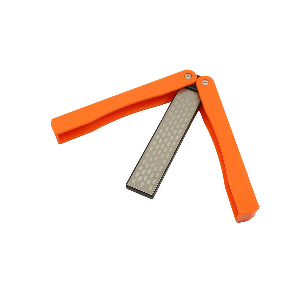 (A-B 1Pc) Portable 5" Double Side Whestone Grindstone For Pocket Folding Knife Sharpen Sharpening Stone Sharpener Sharpener Diamond 4853843662470