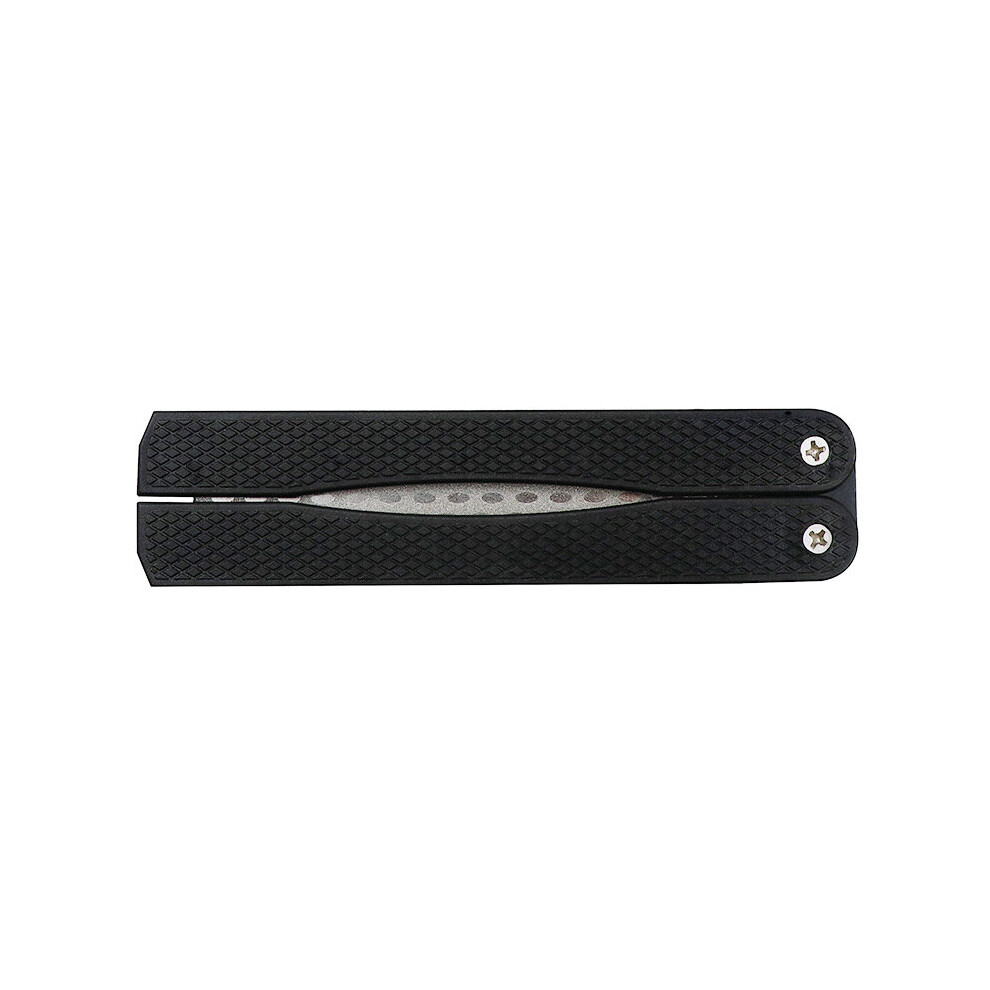 (A-C 1Pc) Portable 5" Double Side Whestone Grindstone For Pocket Folding Knife Sharpen Sharpening Stone Sharpener Sharpener Diamond 4853843662487