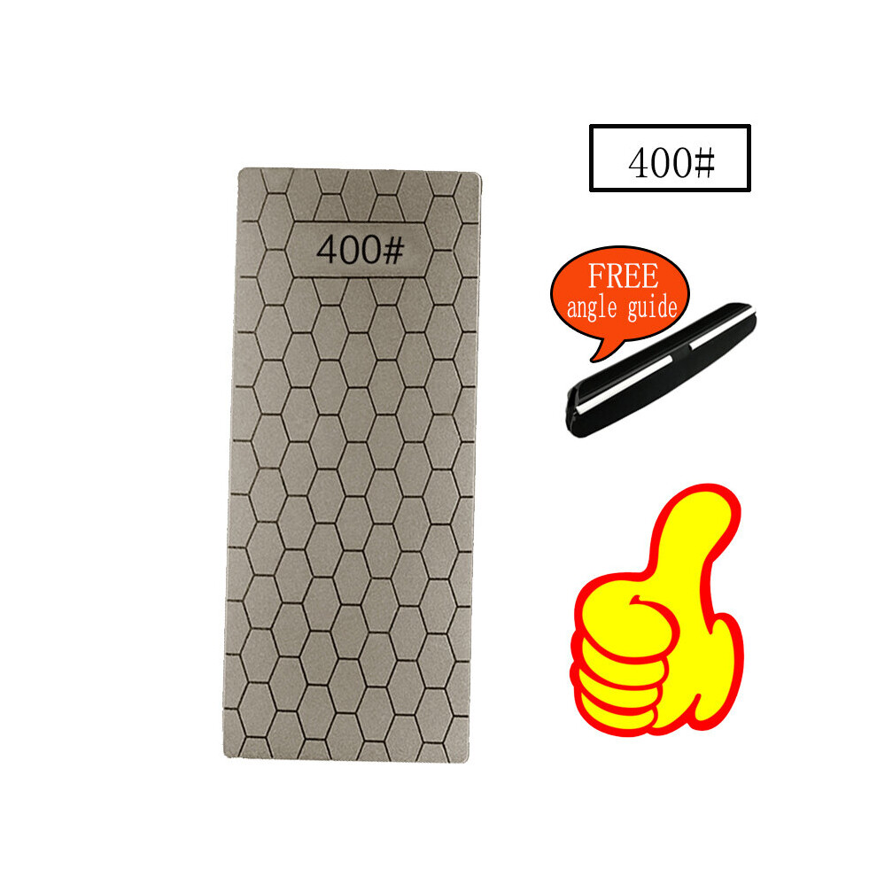 (A-Dmd 400 Kc01) Diamond Sharpening Stone Knife Sharpener 150*65*2.5Mm Ultra-Thin Honeycomb Surface Kitchen Grinding Tool Knife Whetstone 4853843703753