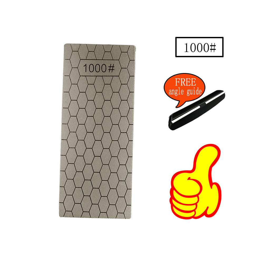 (A-Dmd 1000 Kc01) Diamond Sharpening Stone Knife Sharpener 150*65*2.5Mm Ultra-Thin Honeycomb Surface Kitchen Grinding Tool Knife Whetstone 4853843703722