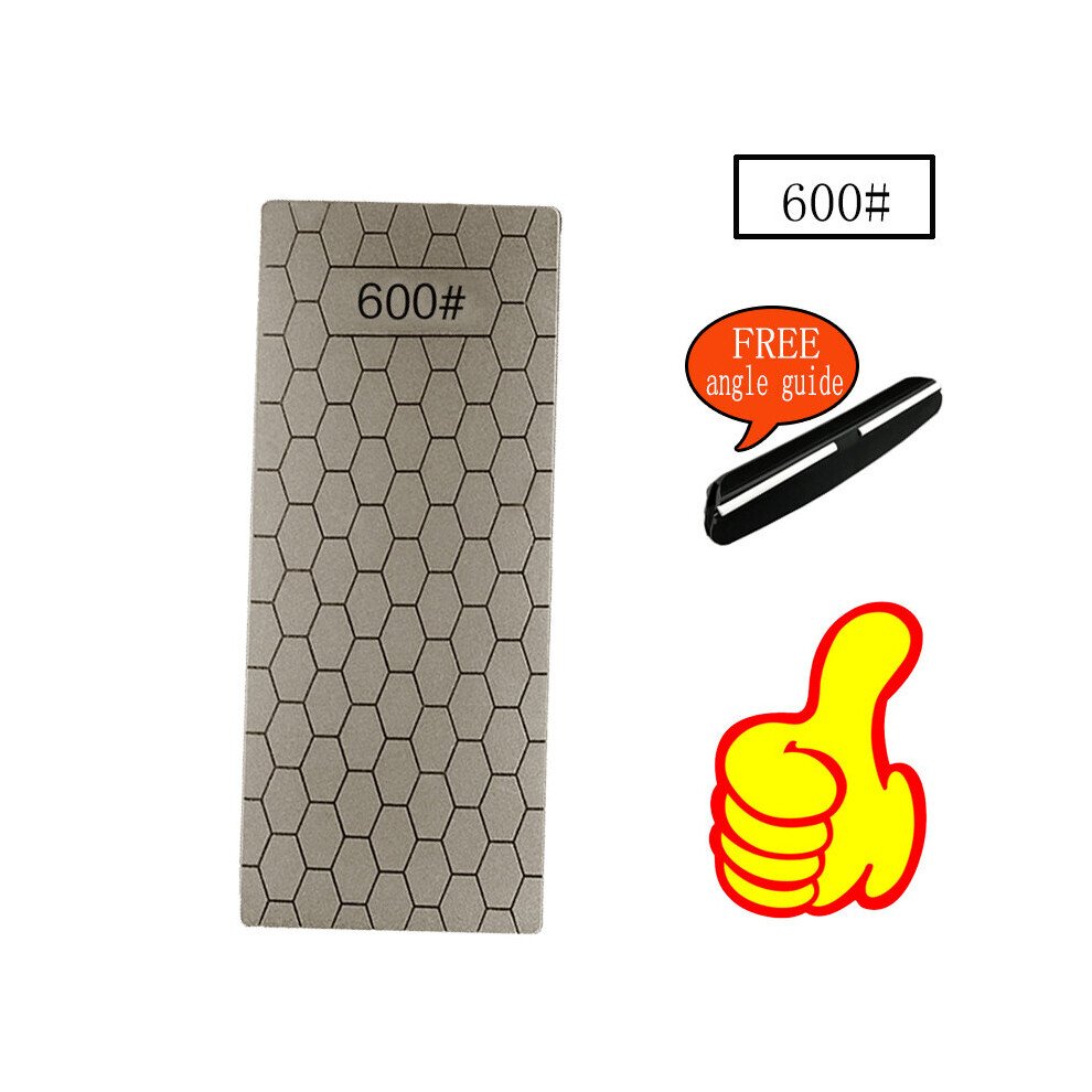 (A-Dmd 600 Kc01) Diamond Sharpening Stone Knife Sharpener 150*65*2.5Mm Ultra-Thin Honeycomb Surface Kitchen Grinding Tool Knife Whetstone 4853843703760