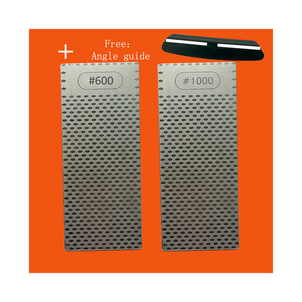 (A-Yk 600 1000 Kc01) Diamond Sharpening Stone Knife Sharpener 150*65*2.5Mm Ultra-Thin Honeycomb Surface Kitchen Grinding Tool Knife Whetstone 4853843703814
