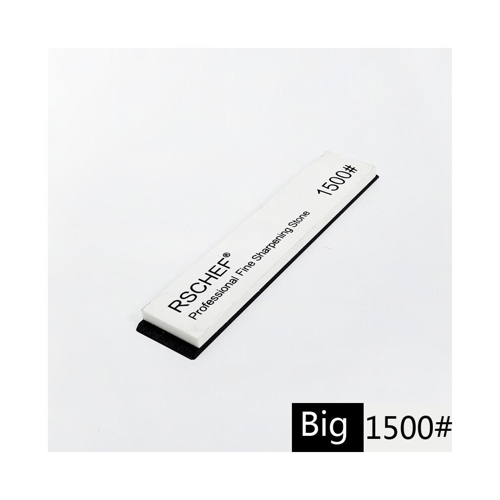 (A-Big 1500 Grit) Big Size Professional Sharpening Stone Angle Kitchen Knife Sharpener Grindstone White Corundum Whetstone Fast Knife Tools 4853843676033