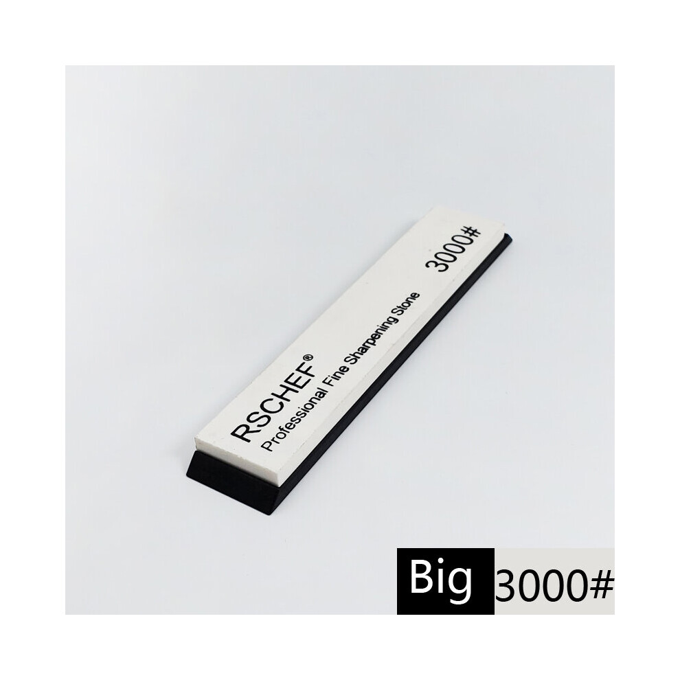 (A-Big 3000 Grit) Big Size Professional Sharpening Stone Angle Kitchen Knife Sharpener Grindstone White Corundum Whetstone Fast Knife Tools 4853843676064