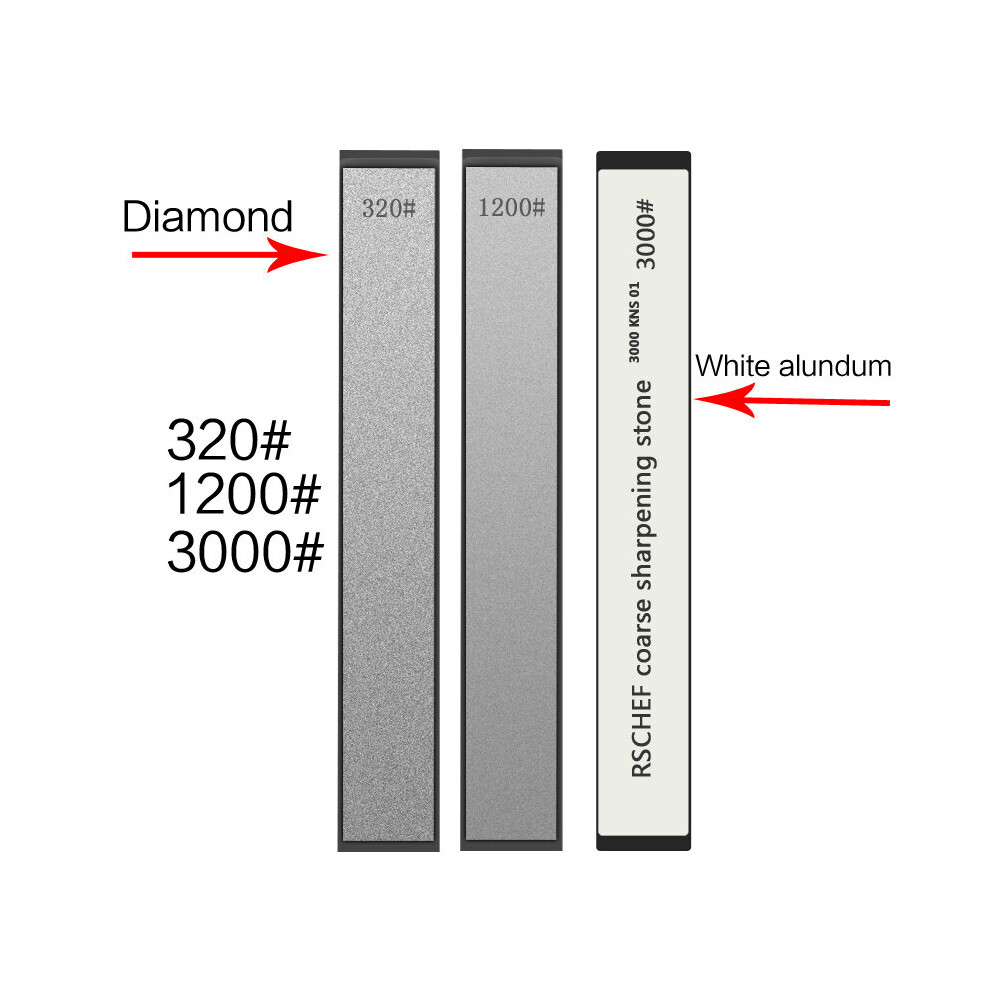 (A-Pink Sharpening Stone) Diamond & Whetstone 60-2000 Grit Knife Sharpener Sharpening Stone Flattening Stone Grind Fixed System Knife Stones 4853843728152