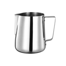 (a-Mug1 350ML) Non-scale Coffee Milk Pot Stainless Steel Pull Flower Cup Pointed Mouth Coffee Pull Flower Cylinder Milk Foam Cup Coffee