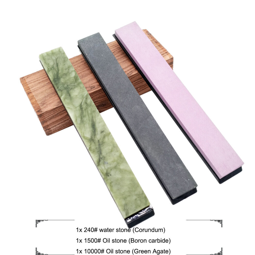 (A-Clear) 240-10000# Oilstone Edge Pro Knife Sharpener's Replce Whetstone Ruixin Pro Kme Sharpener System 4853843772452