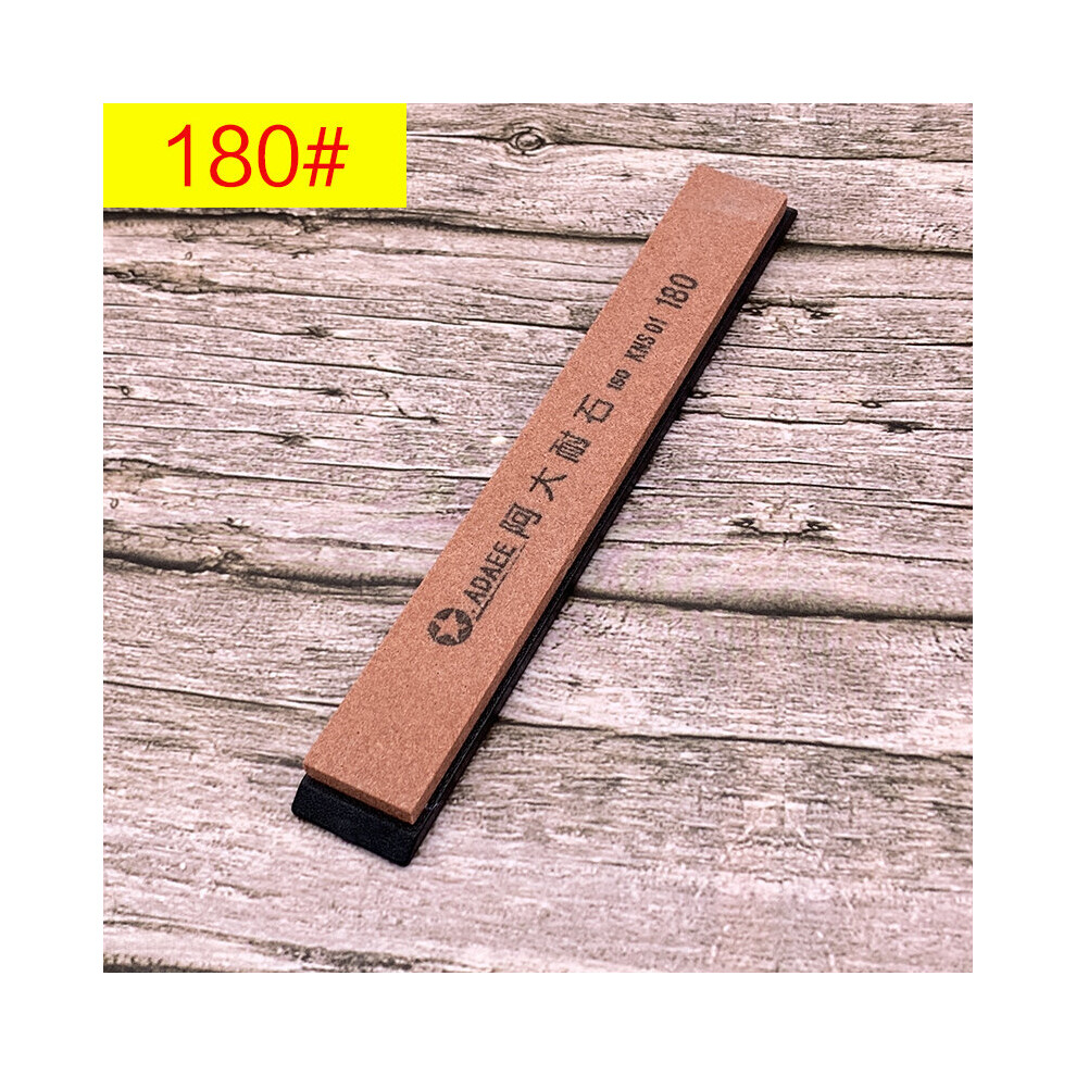 (A-180 Grit) Natural Corundum Sharpening Stone Water Whetstone For Apex Edge Kitchen Knife Gringding Sharpening System Simple Sharpen Knife 4853843682119