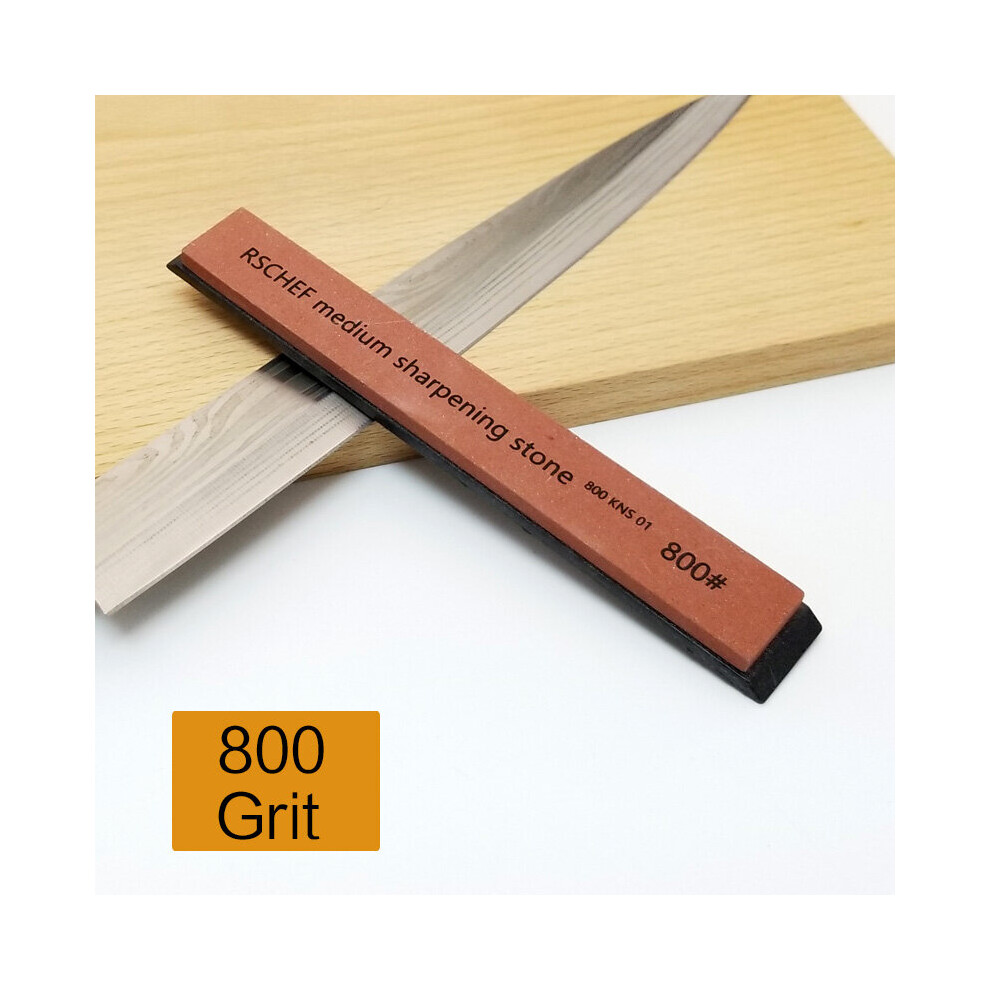 (A-800Grit) Grindstone Kitchen Abrader Grit Fix Angle Grind Whetstone Sharpen Bar Knife Wet Stone Grinder Tools 4853843712441