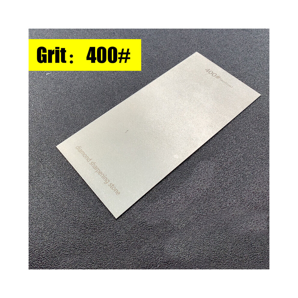 (A-Grit 400) 80-3000 Grit Knife Sharpener Kitchen Diamond Stone Grinding Tools Sheet Sharpening Stone Knife Sharpener Garden Abrasives 4853843696147