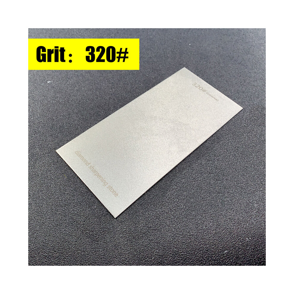 (A-Grit 320) 80-3000 Grit Knife Sharpener Kitchen Diamond Stone Grinding Tools Sheet Sharpening Stone Knife Sharpener Garden Abrasives 4853843696130