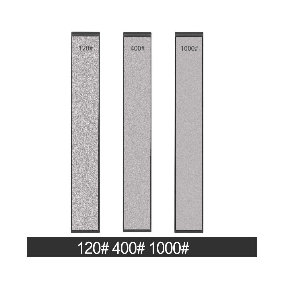 (A-3Pcs Set A) Ruixin Pro Fixed Knife Sharpener Whetstone Base 120 320 600 1500 Grit Sharpening Stone Grinding Knives Tools Oil Honing System 4853843622139