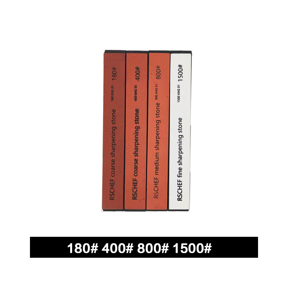 (A-180 400 800 1500) Ruixin Pro Fixed Knife Sharpener Whetstone Base 120 320 600 1500 Grit Sharpening Stone Grinding Knives Tools Oil Honing System 4853843622115