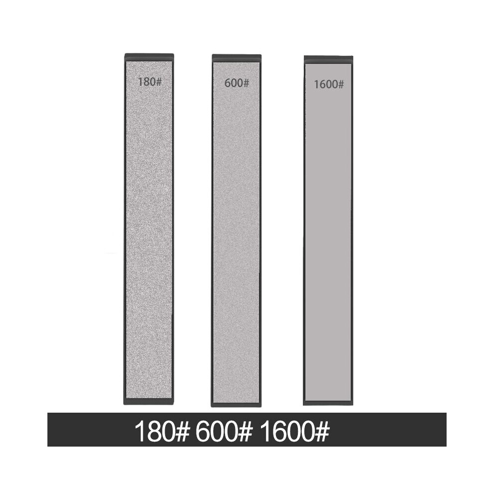 (A-3Pcs Set B) Ruixin Pro Fixed Knife Sharpener Whetstone Base 120 320 600 1500 Grit Sharpening Stone Grinding Knives Tools Oil Honing System 4853843622146