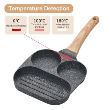 Egg Burger Maker Pan Non-stick Breakfast Making Pan Easy To Clean Kitchen Tools for Gas Stove and Induction Cookware Accessories
