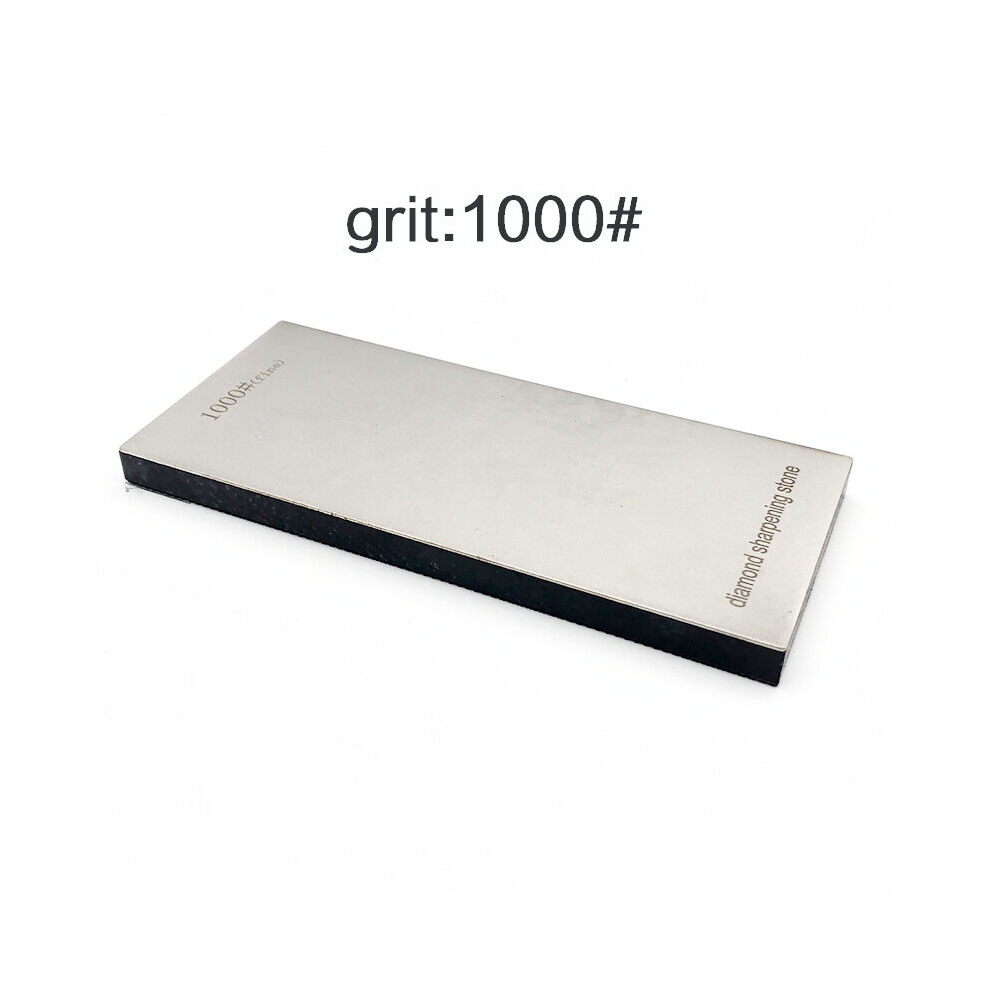 (A-Grit 1000) 80~3000 Mesh Diamond Bars Thick Non-Slip Base Sharpening Stone Knife Sharpener Whetstone Spyderco Honing Grinder 4853843770984