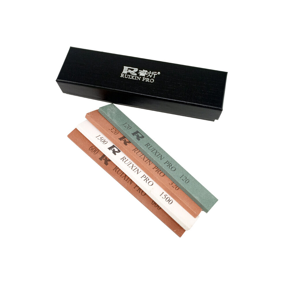 Ruixin Pro Rx-008 Knife Sharpener Replacement 4Pcs Whetstone 120+320+600+1500# 4853843725205