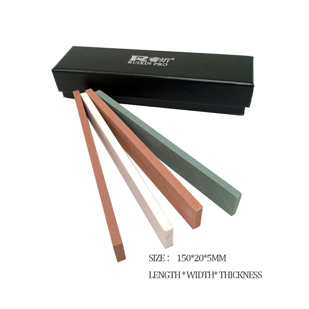 Ruixin Pro Rx-008 Knife Sharpener Replacement 4Pcs Whetstone 120 320 600 1500# 4853843695645