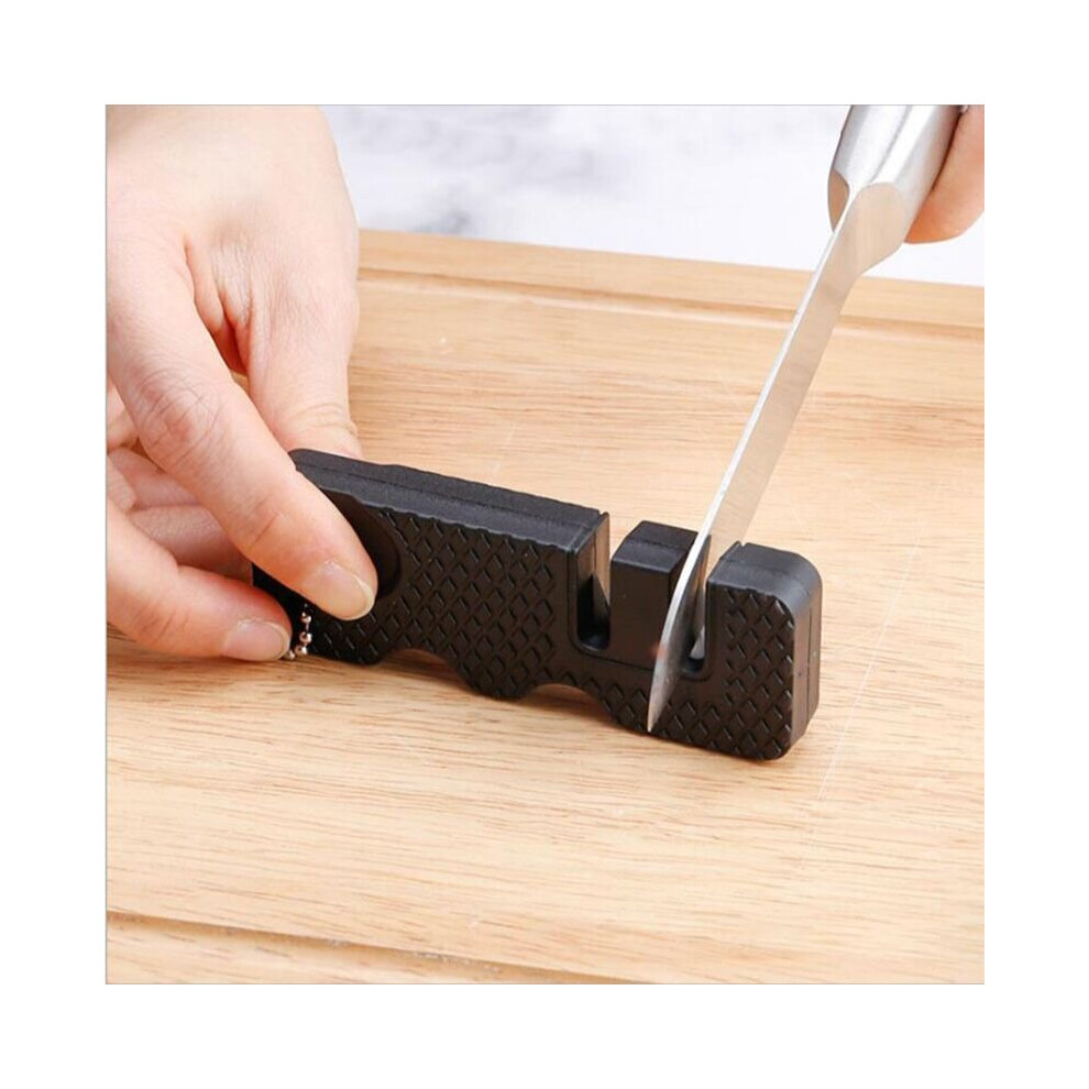 Mini Ceramic Multipurpose Keychain Whetstone Carbide Knife Pocket Diamond Tools Scissor Sharpen Fish Portable Knife Sharpener 4853843736775