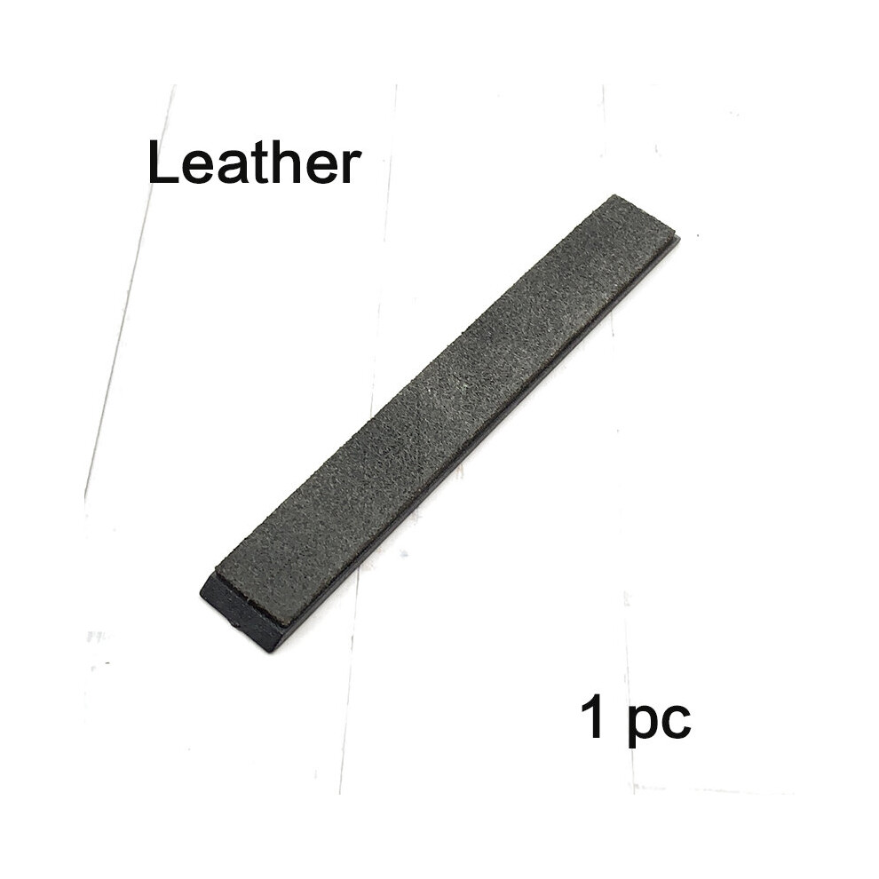 (A-Leather) Leather Article Razor Grinding Polishing Paste Black Leather Polish Belt Cowhide Honing Strop Knife Sharpening Wax Kitchen Bar 4853843711574