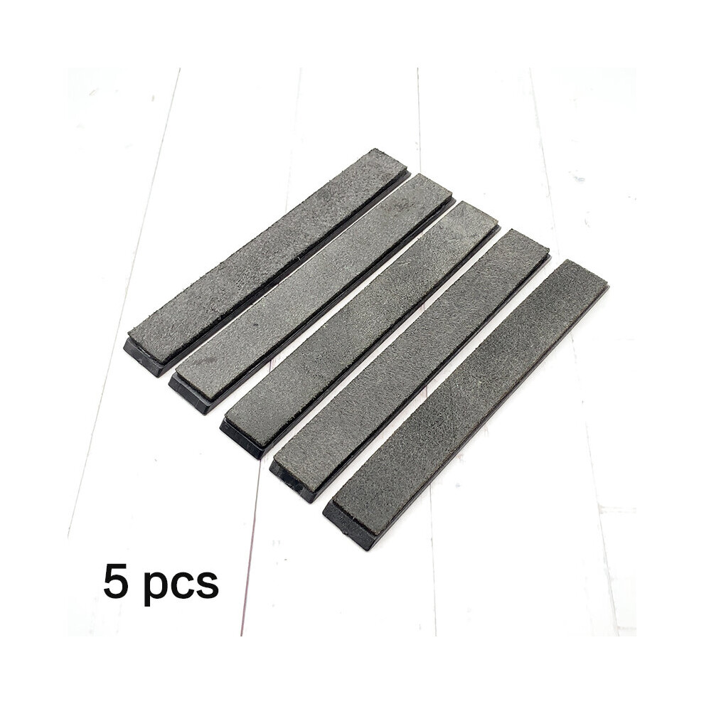 (A-5 Leather) Leather Article Razor Grinding Polishing Paste Black Leather Polish Belt Cowhide Honing Strop Knife Sharpening Wax Kitchen Bar 4853843711567
