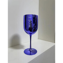 (a-Chocolate) 480ml 16oz red wine party white champagne coupe Cocktail Champagne Flute glass plastic plated glass whisky glass beer