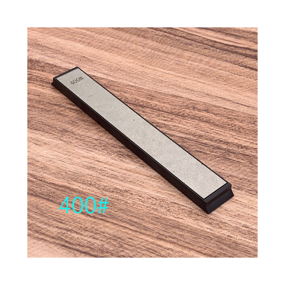 (A-400 Grit) Diamond Sharpening Stone Whetstone Kitchen Bar Knife Sharpener Scissors Razor Whetstone Polished Leather Sharpener 80-3000 Grit 4853843725717