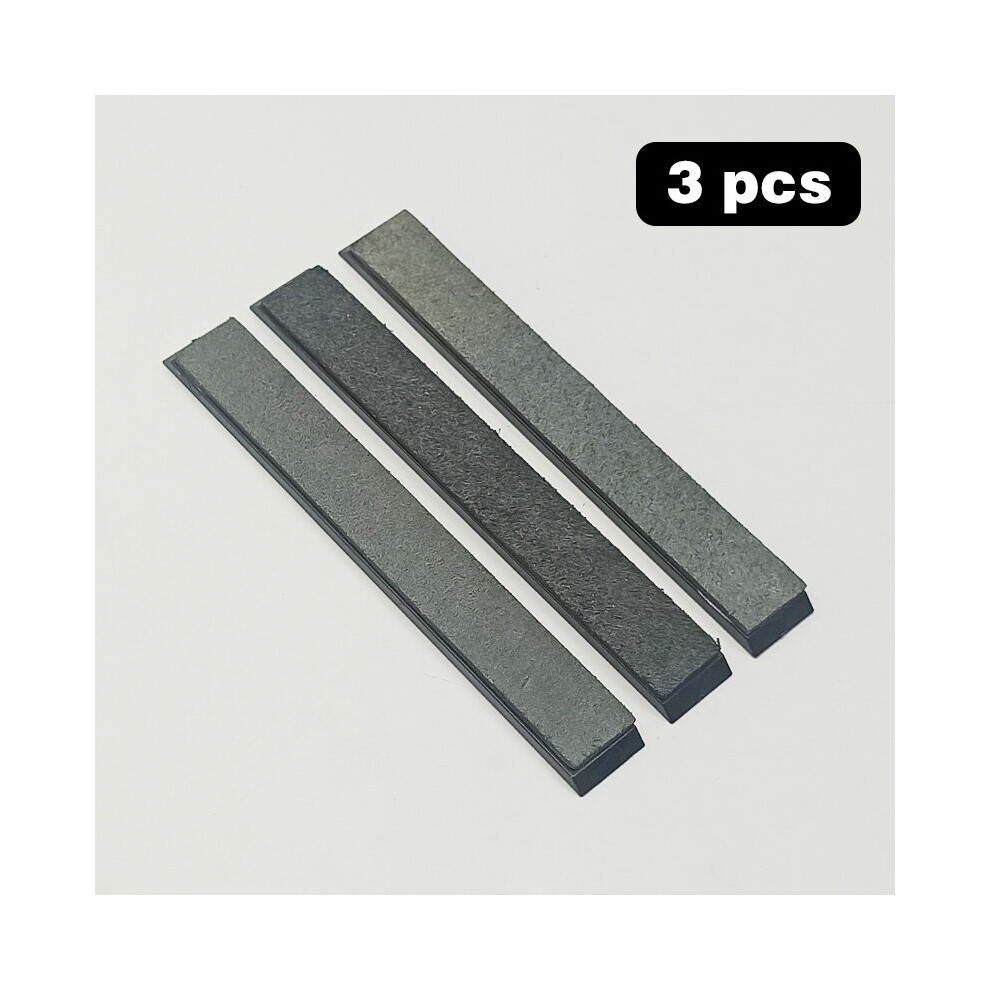 (A-Hei Pi Tiao3pcs M) Knife Polishing Sharpener Sharpening Stone Leather Honing Strop Compound Grinding Knife Paste Polishing Paste Sharpening Tool 4853843625376