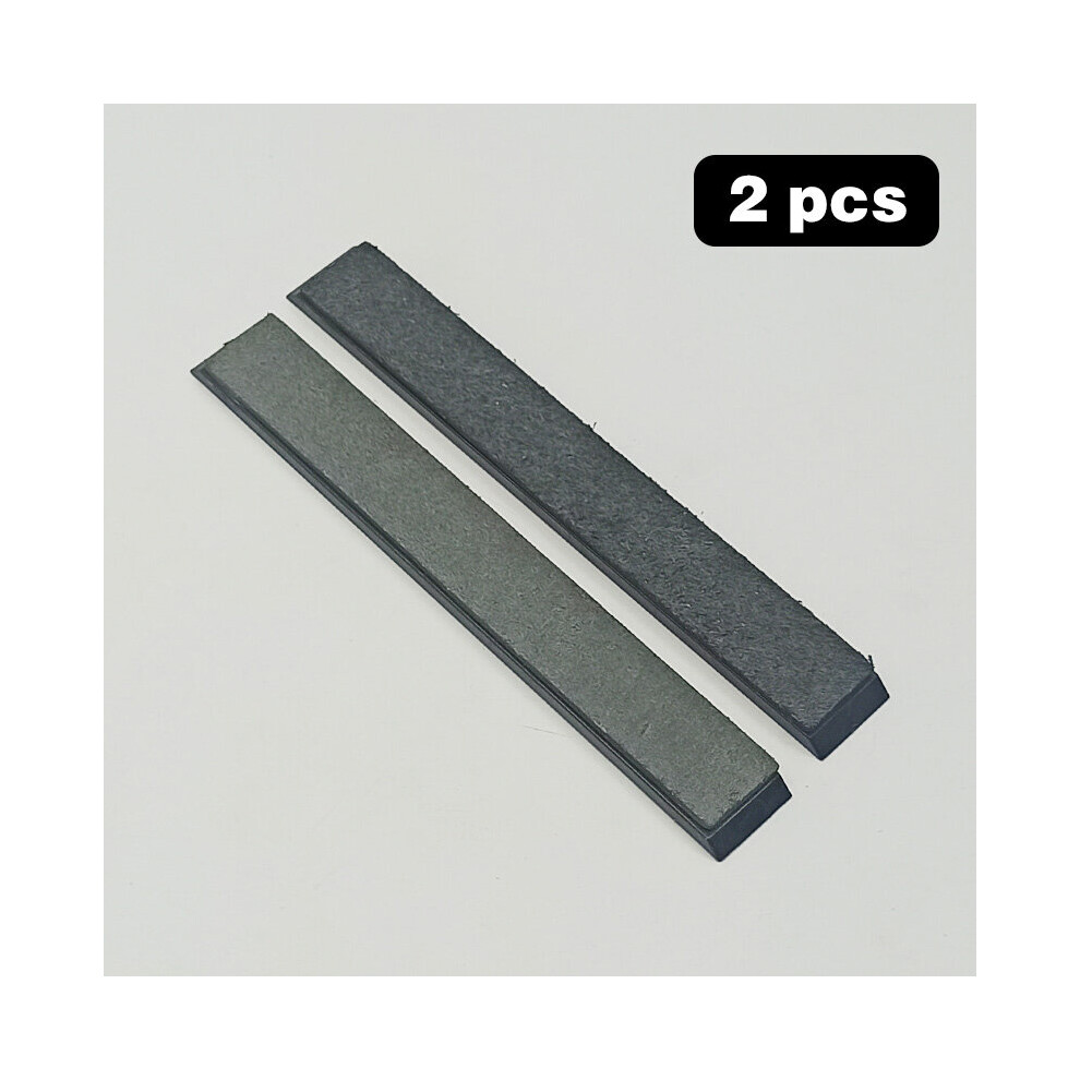 (A-Hei Pi Tiao2pcs M) Knife Polishing Sharpener Sharpening Stone Leather Honing Strop Compound Grinding Knife Paste Polishing Paste Sharpening Tool 4853843625369