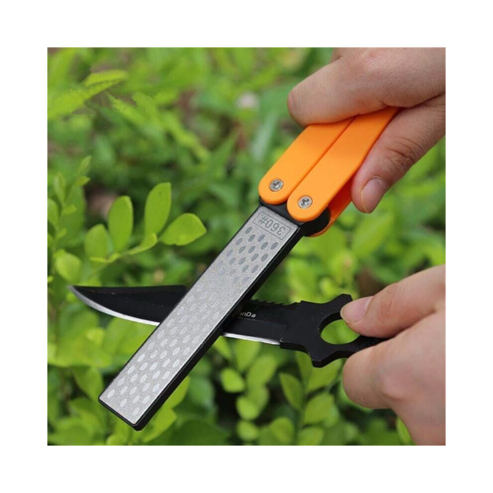 Portable Double Side Whestone Grindstone For Pocket Folding Knife Sharpen Sharpening Stone Sharpener Sharpener Diamond 4853843745418