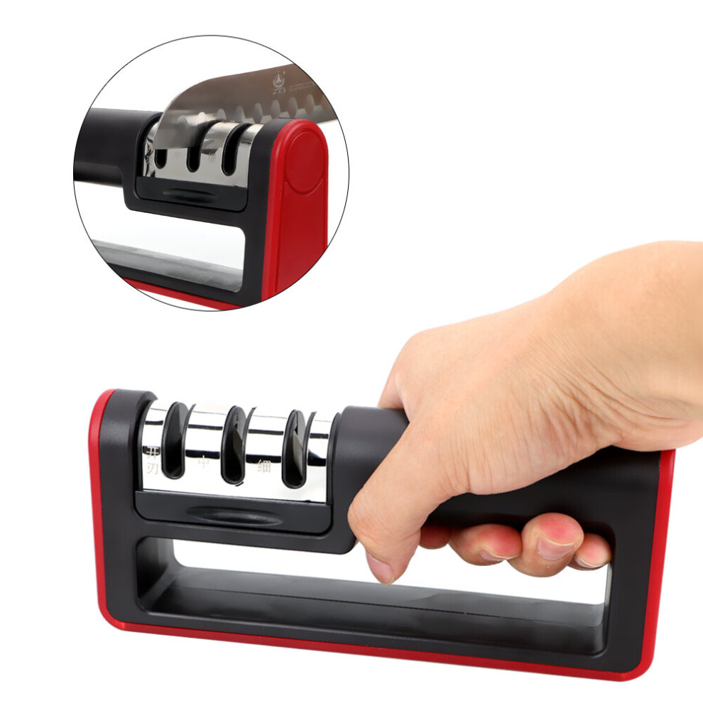 Sharpening Stone Household Whetstone Kitchen Tools Professional 3 Stages Sharpener Knife Sharpening Tool 4853843796960