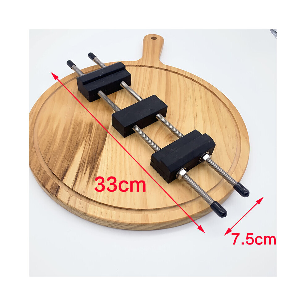 (A-Stainless Steel A) Adjustable Sharpening Stone Holder Knife Sharpener Auxiliary Accessories Whetstone Base Bamboo/Silica Base System Kitchen Tools 4853843654260