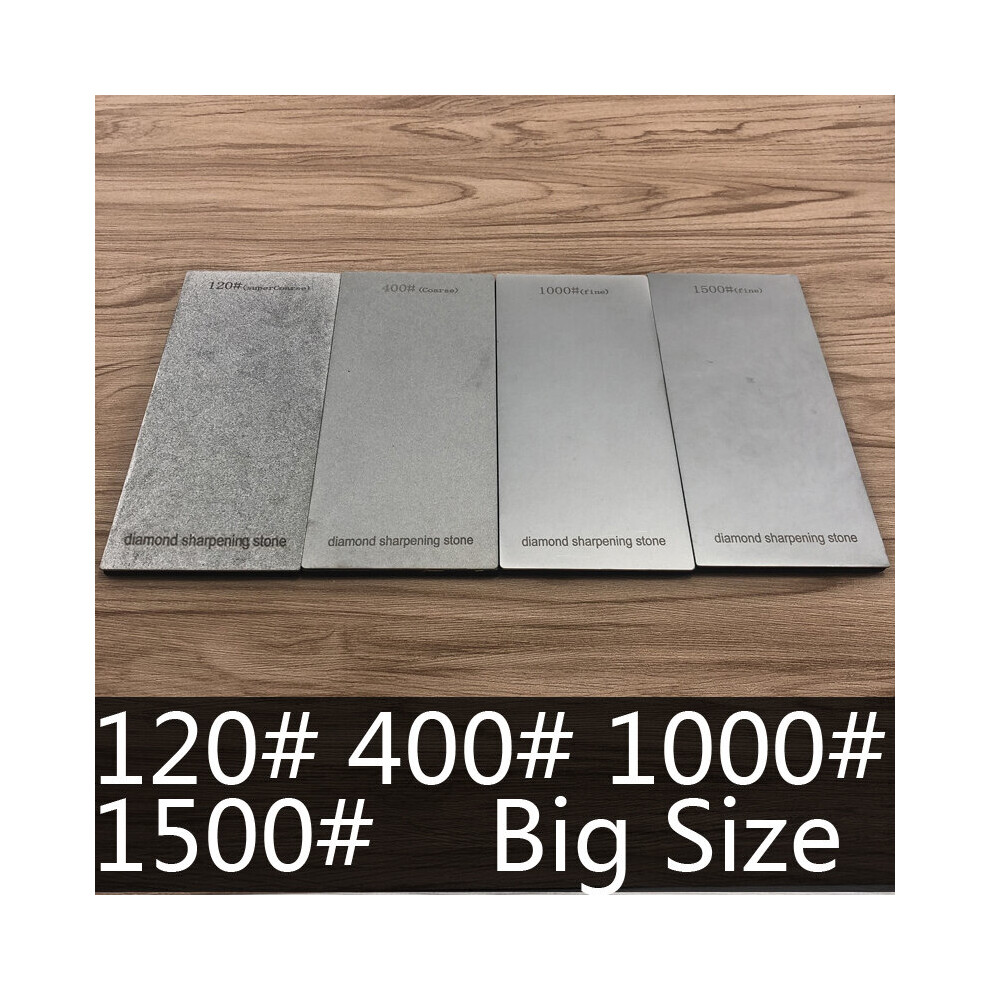 (A-4 Diamond) Sharpening Stone 6Pcs And Pcs Light Weight Diamond Big Size Grinder Grindstone Fine Grinding Whetstone Knife Sharpener 4853843669950