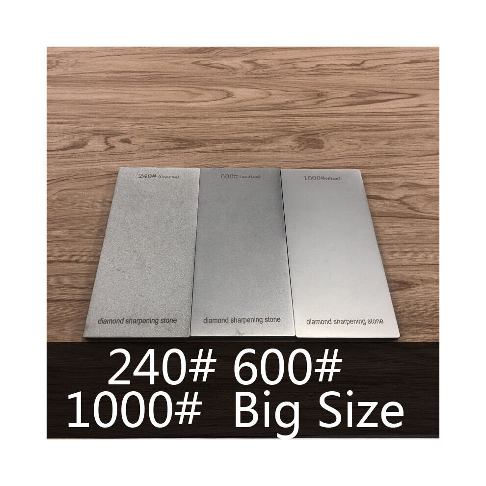 (A-2 Diamond) Sharpening Stone 6Pcs And Pcs Light Weight Diamond Big Size Grinder Grindstone Fine Grinding Whetstone Knife Sharpener 4853843669936