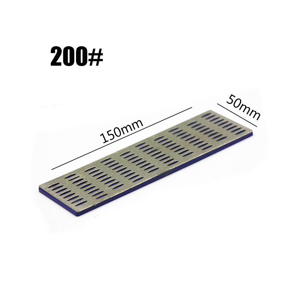 (A-200) 4 Sides 15X5x5cm Knife Sharpener Professional Kitchen Stone Diamond Whetstone Diamond Sharpening Stone 200 300 400 600 Grit 4853843674688