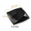 (a-D) Solid Black Food Grade Plastic Tableware Ceramic Plate Dish Dinnerware Restaurant Barbecue Steak Plates Household Dinner Dishes 3