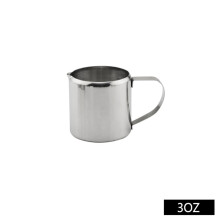 (a-3oz) Kitchen Durable Coffeeware Spout Pitcher Cream Frothing Milk Jug Stainless Steel Coffee Latte