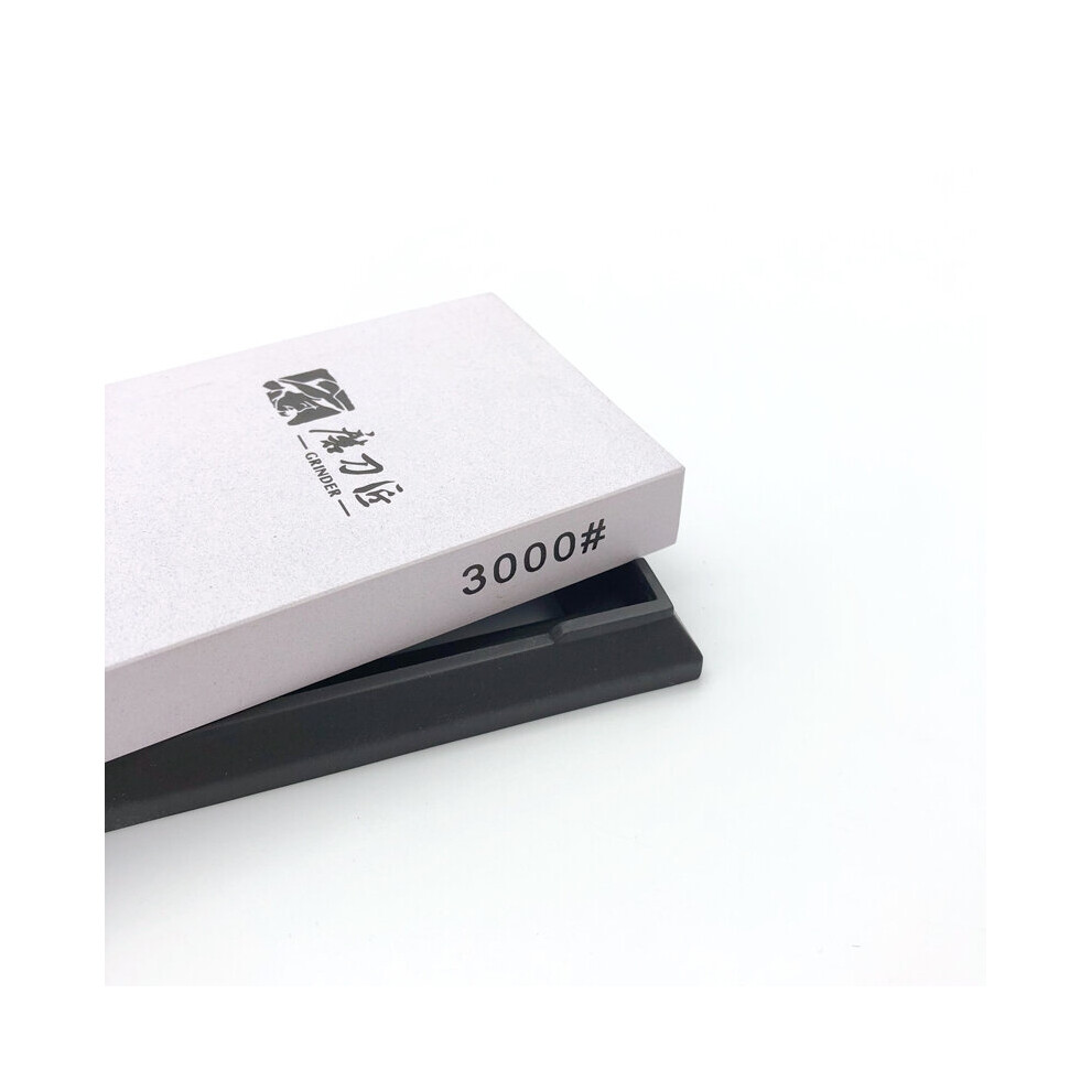 (A-3000 Grit As Shown) Grinder Whetstone 240-8000#Grit Angle Guide Kitchen Sharpening Stone White Alundum Fast Knife Sharpener Taidea Sharpener System 4853843722990