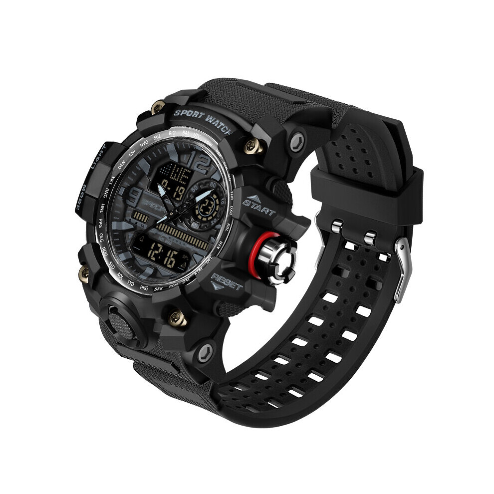 Sanda G Style Men's Watches 50m Waterproof Shock Sports Military Quartz Watch For Male Digital Wristwatch Clock 3133